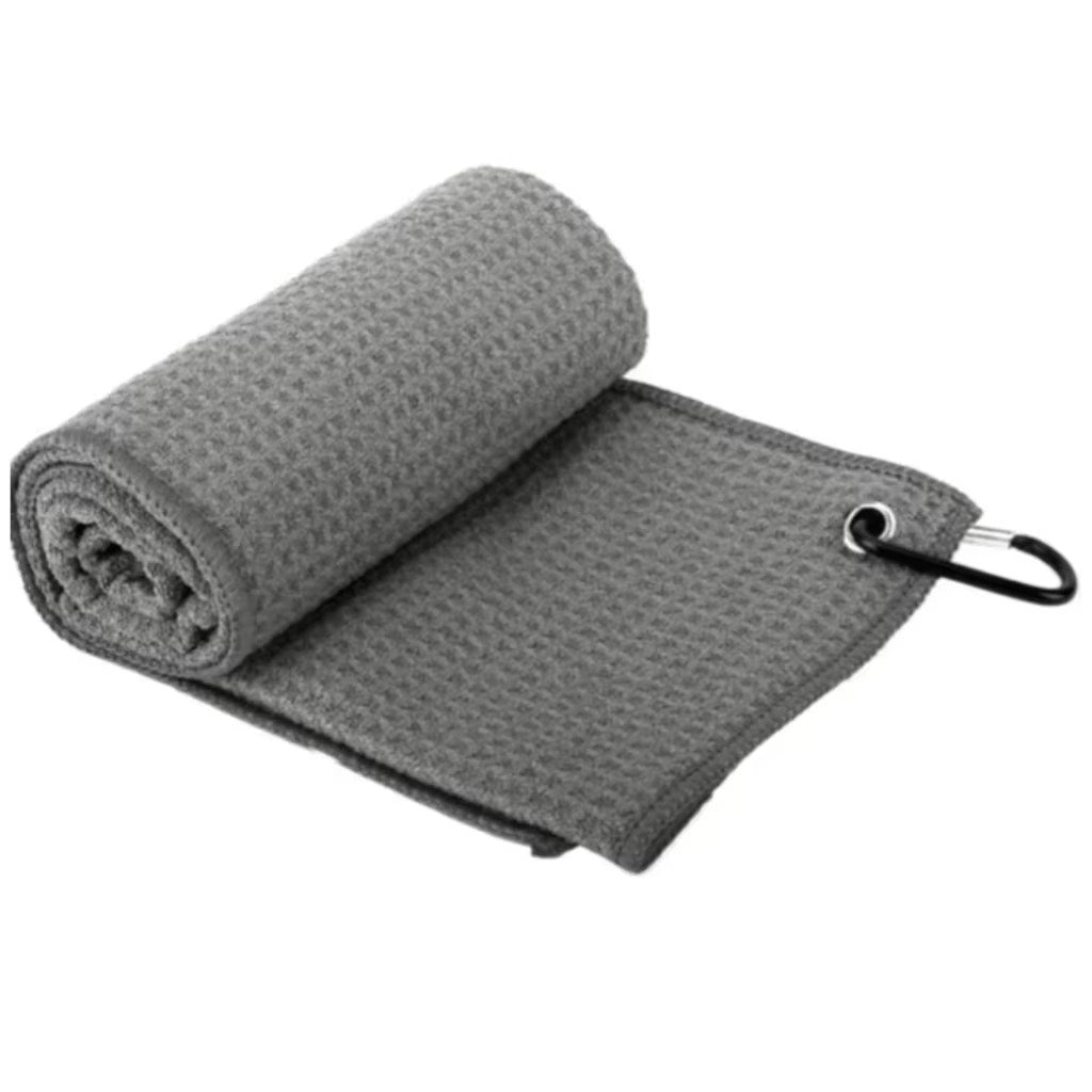 Shooting Microfibre Waffle Towel with Carabiner Clip