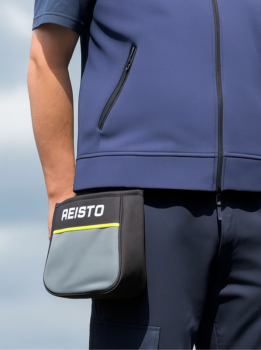 REISTO Belt Cartridge Pouch – Black/Grey | Clay & Sporting Shooting Essential