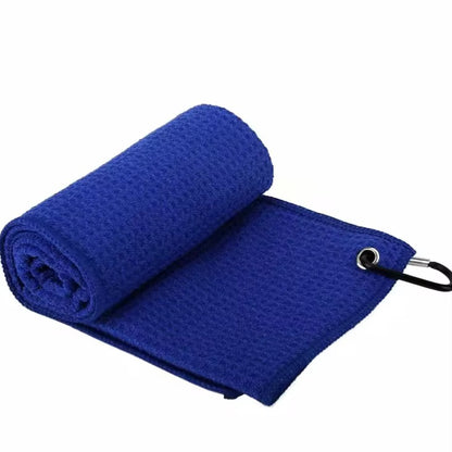 Shooting Microfibre Waffle Towel with Carabiner Clip