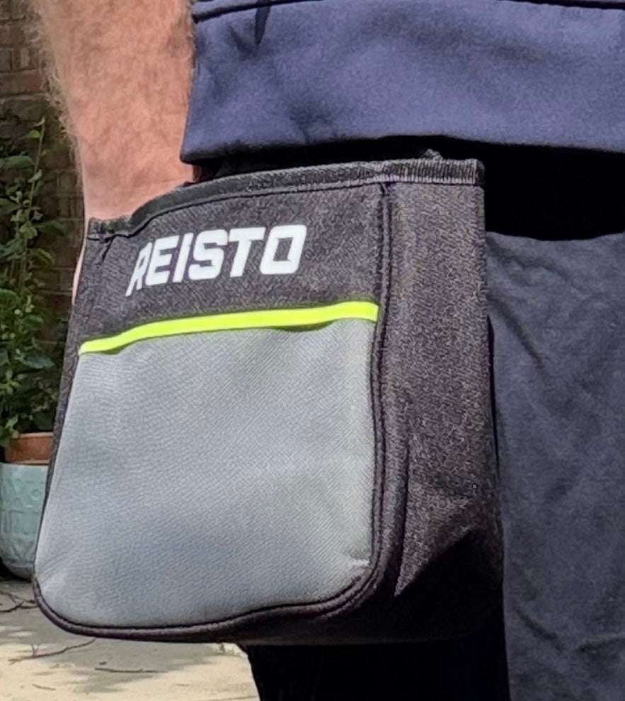 REISTO Belt Cartridge Pouch – Black/Grey | Clay & Sporting Shooting Essential