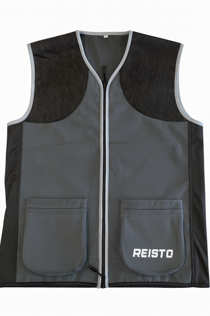 REISTO apex dark grey skeet vest