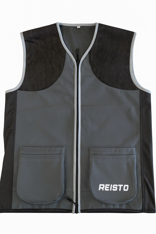 REISTO apex dark grey skeet vest