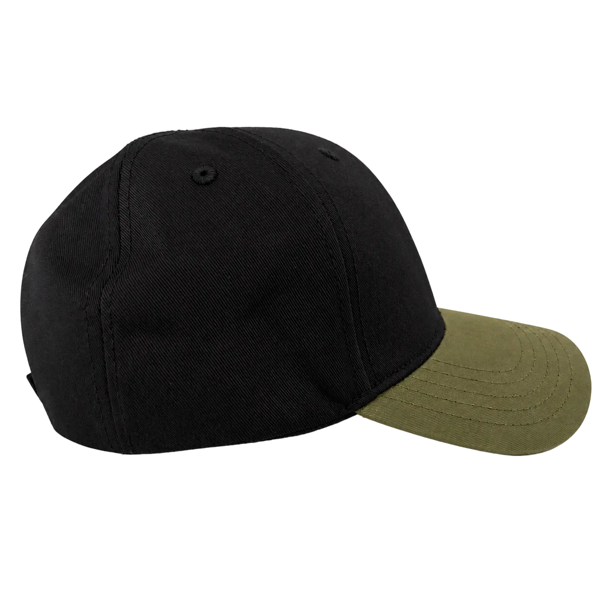 REISTO® Fieldworks Buttonless Shooting Cap – Black & Olive