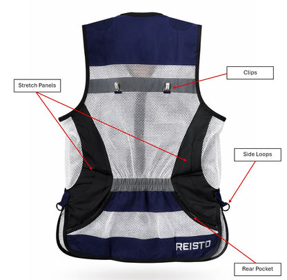 REISTO® Skeet Vest 2026 - The Blue Steel